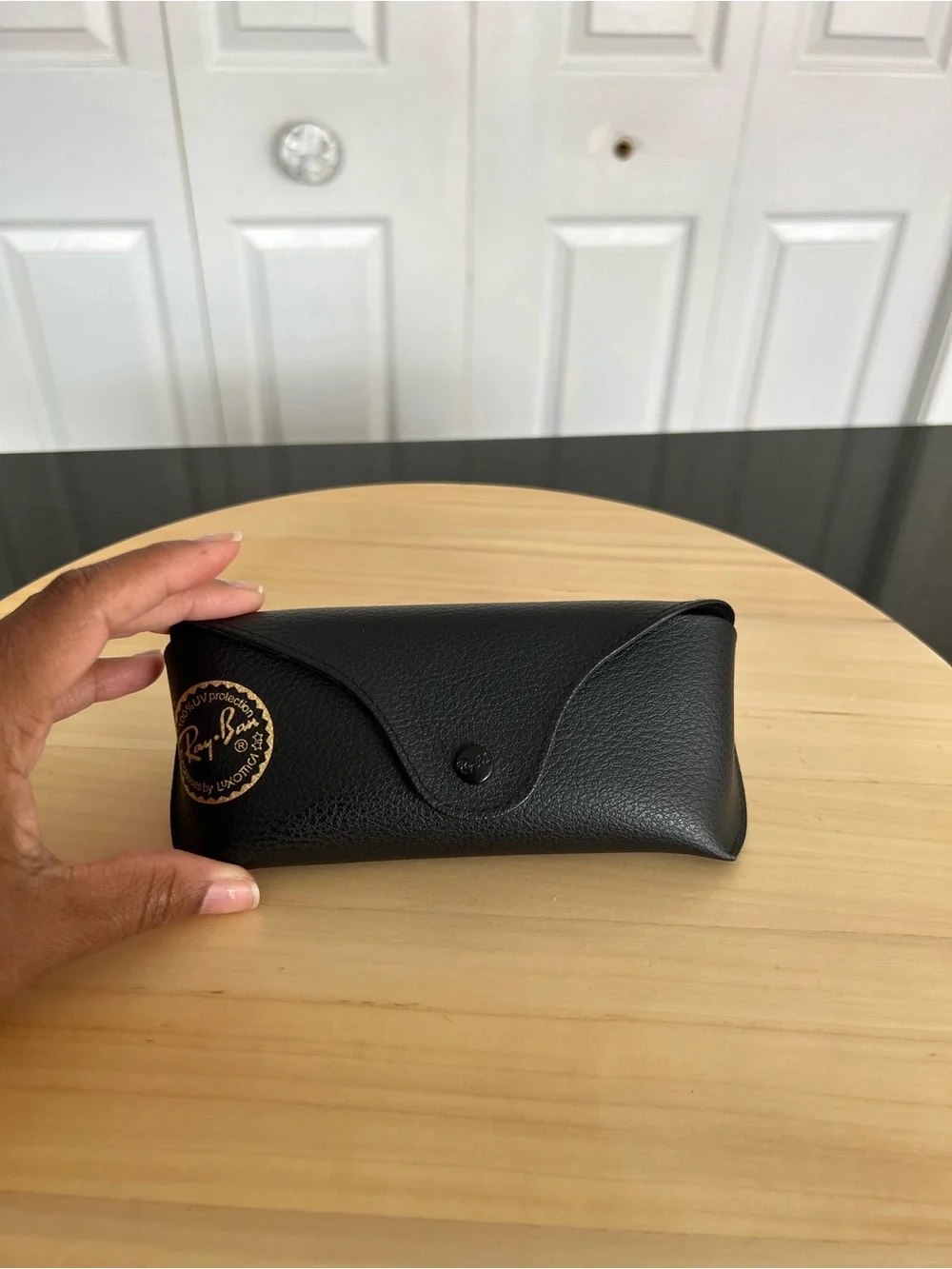 Ray-Ban Aviator Large Polarized Metal Sunglasses
